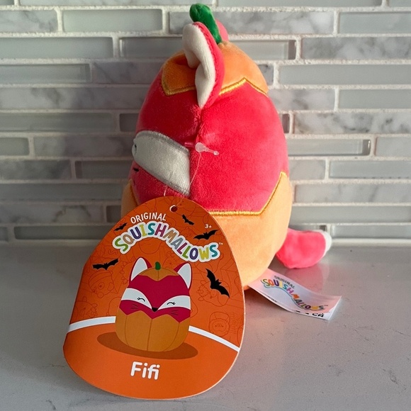NWT Fifi the Fox in Pumpkin Costume - Picture 2 of 6